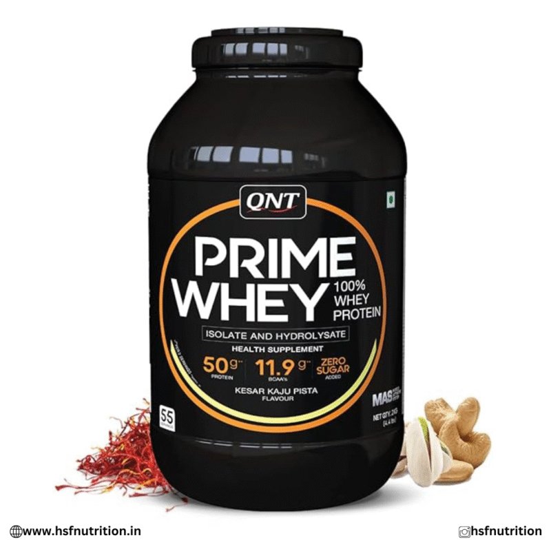 QNT Prime Whey Protein Powder - 2 Kg, 55 Servings, 25gm QNT