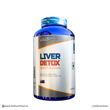 International Protein Liver Detox - 60 Tablets | NAC, Milk Thistle & Herbal Liver Support