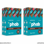 Phab Protein Bar Multipack 35g x 6 Bars Box Front View Pack of 2 Combo