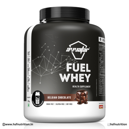 Avvatar Fuel Whey Protein - 2kg, 25g Protein