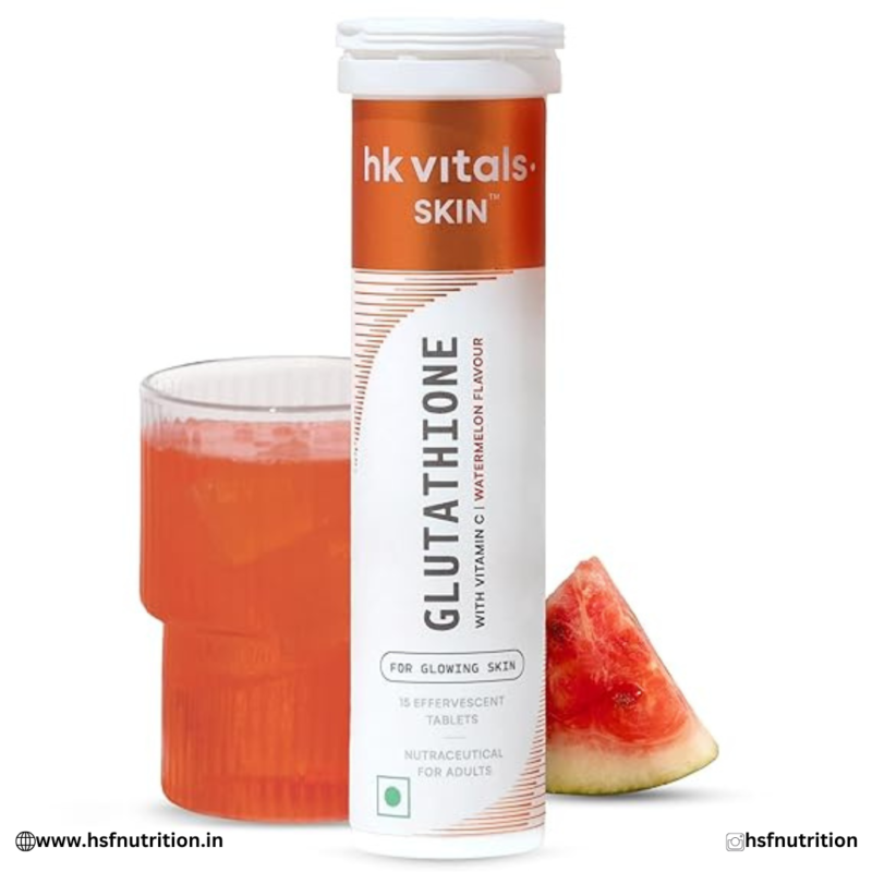 glutathione effervescent tablets 600mg with vitamin c and e for glowing skin