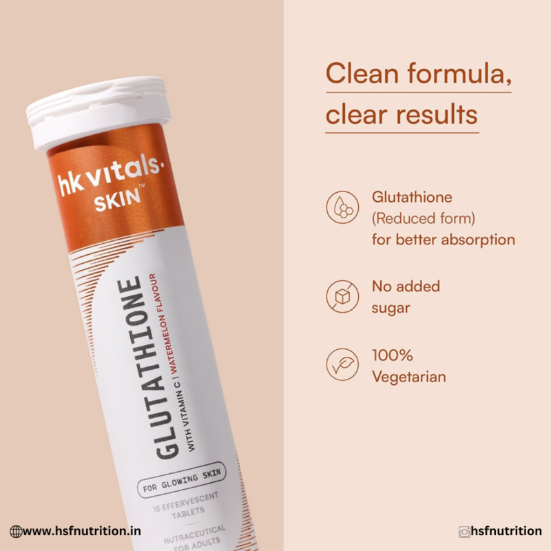 glutathione effervescent tablets 600mg with vitamin c and e for glowing skin