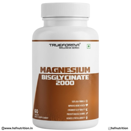 Trueforma Magnesium Bisglycinate 2000 | Advanced Magnesium Supplement for Sleep & Recovery