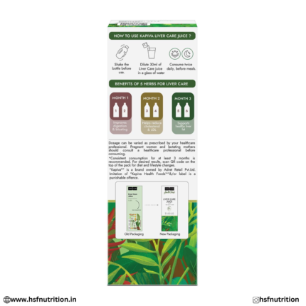 Kapiva Liver Care Juice Herbal Ingredients