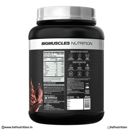 BigMuscles BM Clean Protein Performance Nutrition Facts and Ingredients