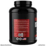 Davisco Foods Hydrolyzed Whey Isolate Product Information Back View