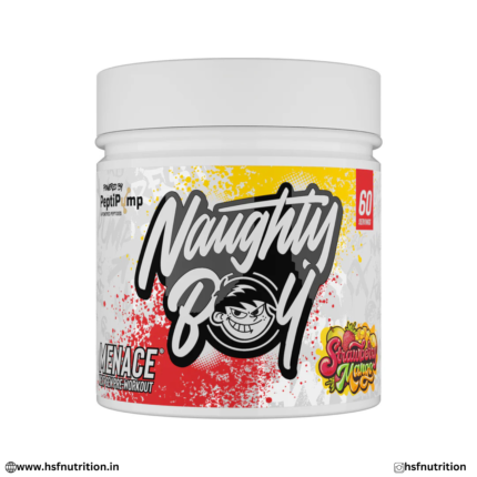 Naughty Boy Menace Pre Workout Extreme Energy & Pump Formula 420g Strawberry Mango