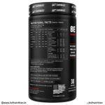 Enhanced Savage Pre Workout Nutritional Facts