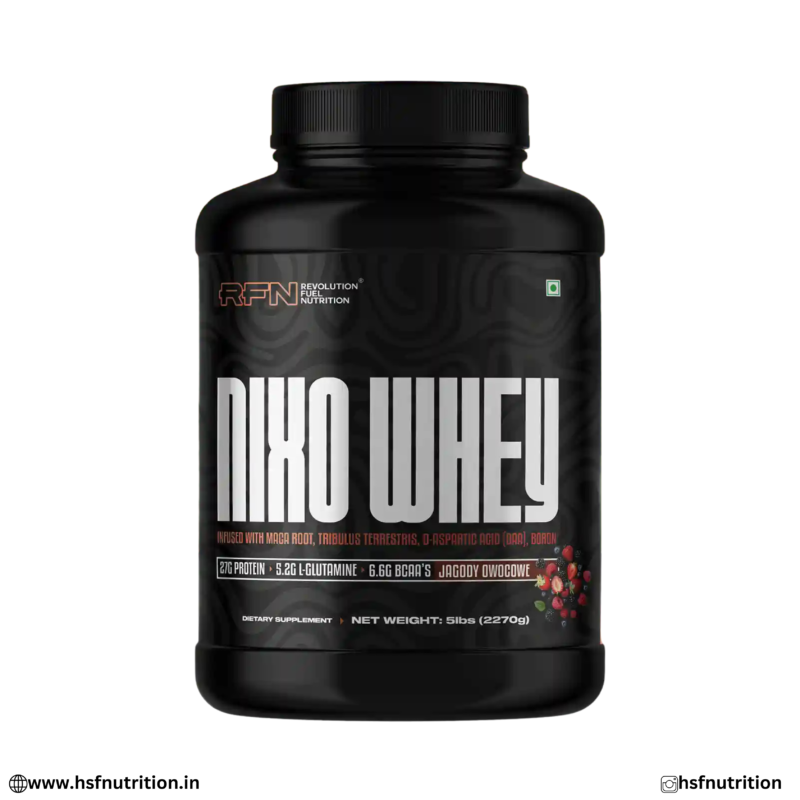 RFN Nixo Whey Protein 2.27kg Front View