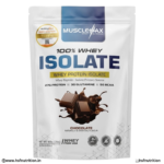 MuscleMax 100% Whey Isolate Chocolate Front View