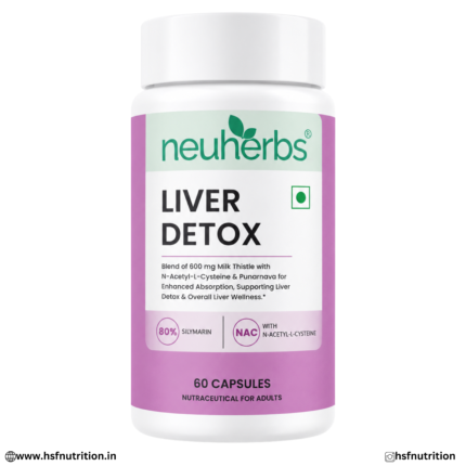 Neuherbs Liver Detox 60 Capsules Front View