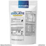 MuscleMax 100% Whey Isolate Supplement Facts and Ingredients