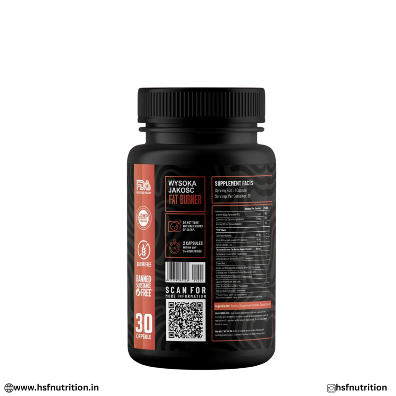 RFN Fatstorm Xtreme Fat Burner Product Features Information
