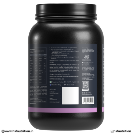 Nutrabay Nitro Build Whey Protein Supplement Facts and Ingredients