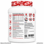 Muscle Club Carbo Blend Nutrition Facts Panel