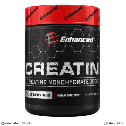 Enhanced Creatine Monohydrate Front View