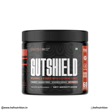 RFN Gutshield L-Glutamine Unflavoured 300g Front View