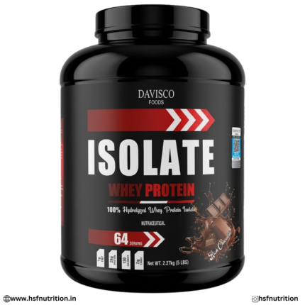 Davisco Foods Isolate Whey Protein Rich Chocolate 2.27kg Front View
