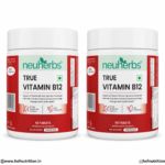 Neuherbs True Vitamin B12 60 Tablets Bottle Front View Pack of 2 Combo