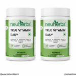 Neuherbs True Vitamin Daily Pack of 2 | 120 Tablets Multivitamin Combo for Daily Energy Immunity Wellness Gym Supplement Vegetarian Ultimate Explosive Energy Choice