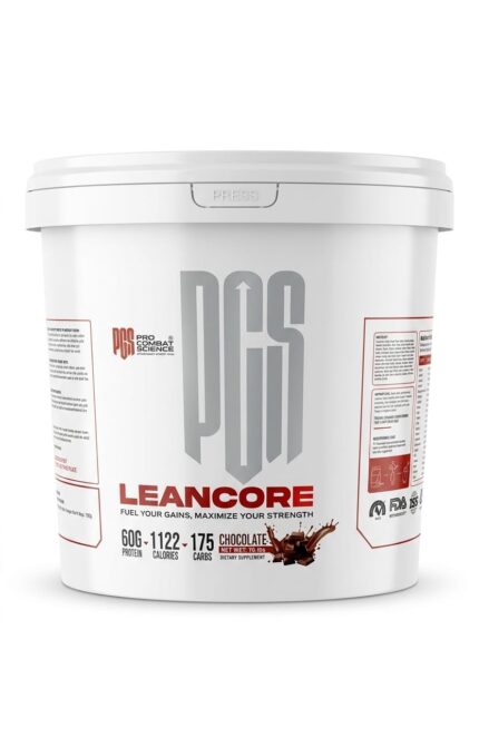 PCS Leancore Mass Gainer 9lb Powerful Muscle Gain & Recovery Supplement – 93 Servings