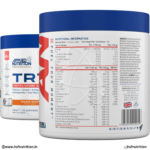 Applied Nutrition TRT Testosterone Support Supplement Facts Panel