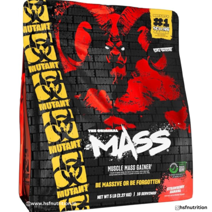Mutant Mass 2.27kg Strawberry Banana Front View