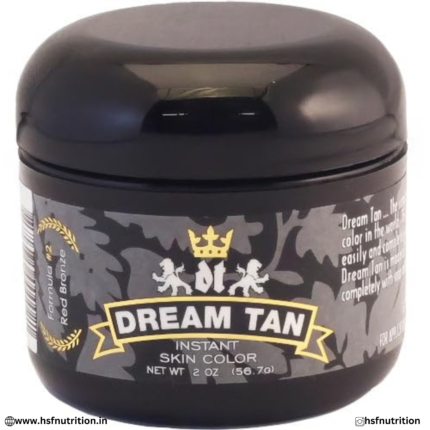 Dream Tan Instant Skin Color Red Bronze 56.7g Front View