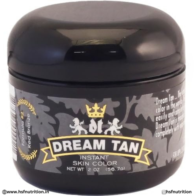 Dream Tan Instant Skin Color Red Bronze 56.7g Front View