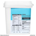 Russian Nutrition Freak Gain Advance 5kg Nutrition Facts and Ingredients Panel