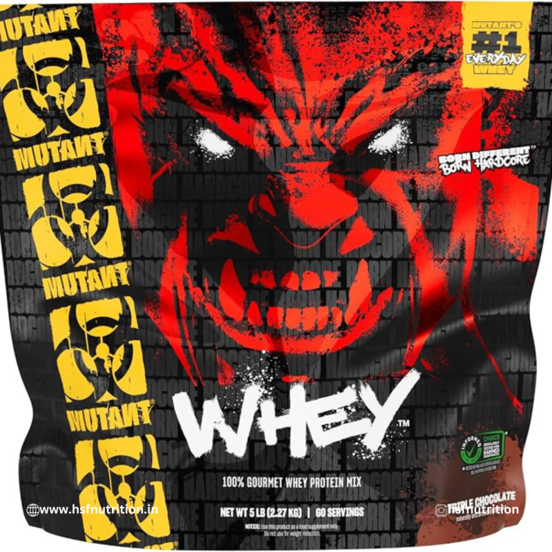 Mutant Whey 2.27kg Triple Chocolate Front View