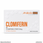 Anabolic DNA Clomiferin 50mg 45 Tablets Front View