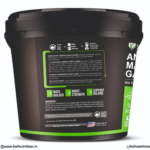 MuscleTork Anabolic Mass Gainer Nutrition Facts and Product Bulking Benefits Back Label