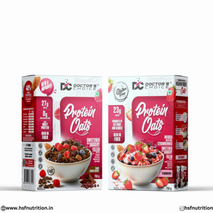 Doctor's Choice Protein Oats Combo Pack Front View