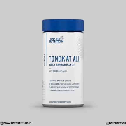 Applied Nutrition Tongkat Ali Male Performance 60 Capsules Bottle Front View