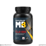 MuscleBlaze CLA 1000 90 Softgel Capsules front packaging view