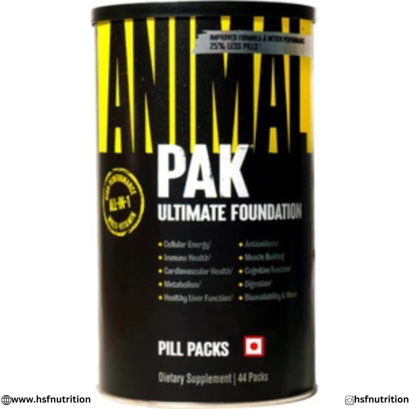 Universal Nutrition Animal Pak 44 Packs front view container.