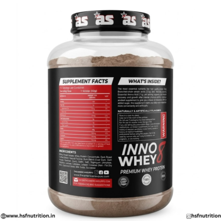 American Supps Inno Whey Supplement Facts and Ingredients