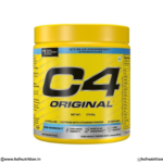 Cellucor C4 Original Explosive Pre-Workout 30 Servings Icy Blue Raspberry Tub Front View