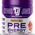 Dennis James Signature Series Pre Energy 30 Servings Watermelon Tub Front View