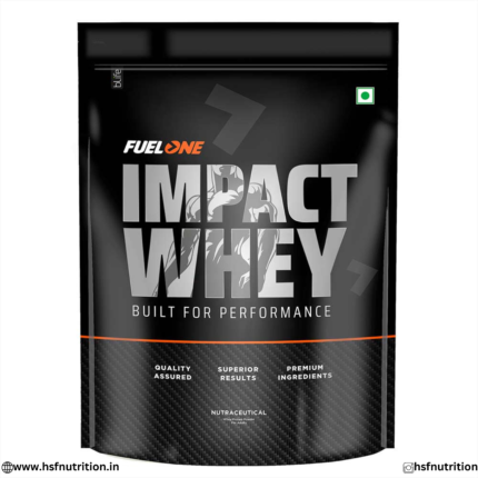 Fuel One Impact Whey Protein 1kg Chocolate Front View