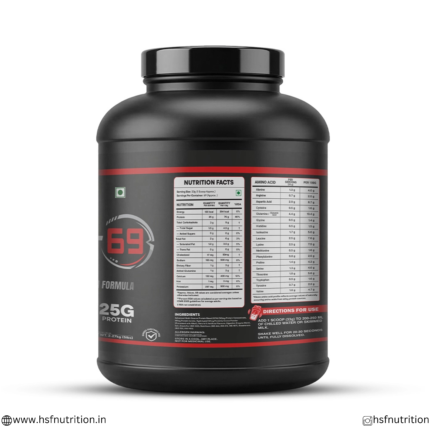 Immortal Extreme Whey-69 Protein Nutrition Facts and Ingredients
