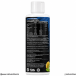 TrueForma L-Carnitine 3200 500ml Nutritional Facts and Ingredients Back Label