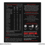 Exalt Supps The Carni Burn Shots Nutritional Facts, Ingredients, and Authentication Guide Back Label