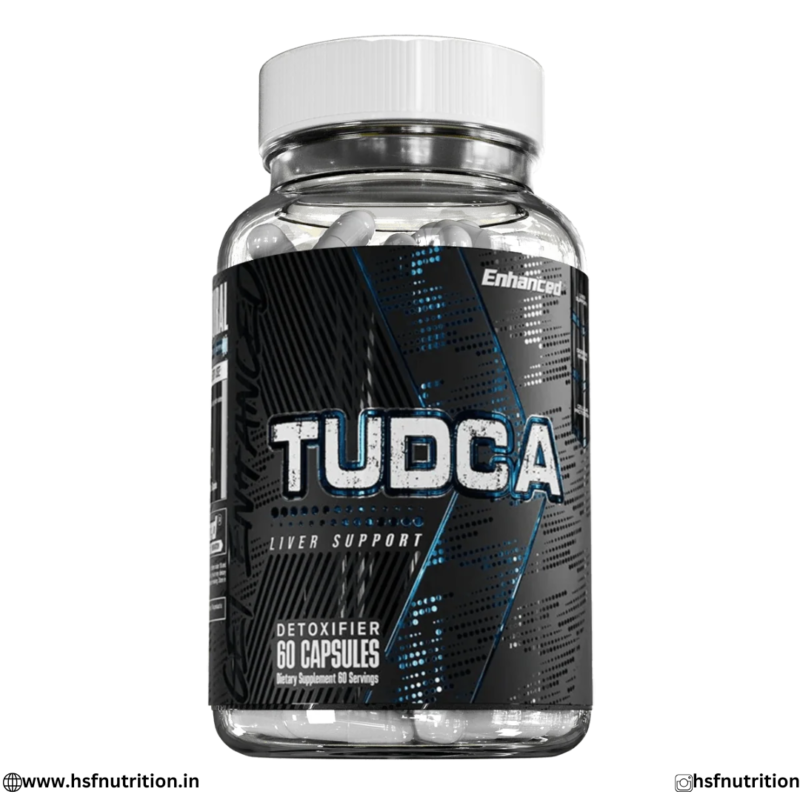 Enhanced Labs TUDCA Liver Support Detoxifier 60 Capsules Bottle Front View