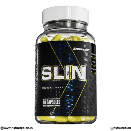 Enhanced Labs SLIN Nutrient Partitioner & Disposal Agent 60 Capsules Bottle Front View