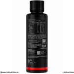 Nutrabay Liquid L-Carnitine 450ml Nutritional Information and Ingredients Label