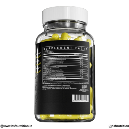Enhanced Labs SLIN 60 Capsules Supplement Facts, Ingredient Breakdown, and Label Information