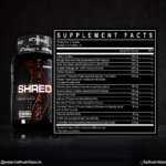 Enhanced Labs SHRED 120 Capsules Supplement Facts, Advanced Ingredient List, and Serving Information