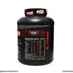 Insane Genix IG ISO 1.98kg Nutritional Facts and Ingredients Back Label